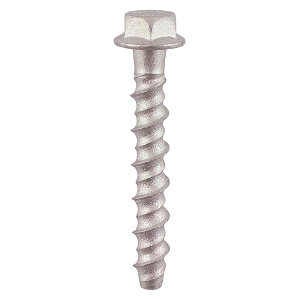 Masonry Bolts Hex Flange Exterior Silver - MF650B - Pack of 64