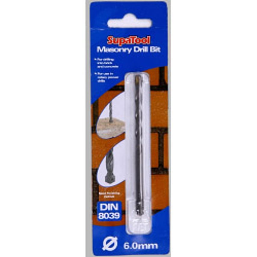 Masonry Drill Bit 6mm x 150mm