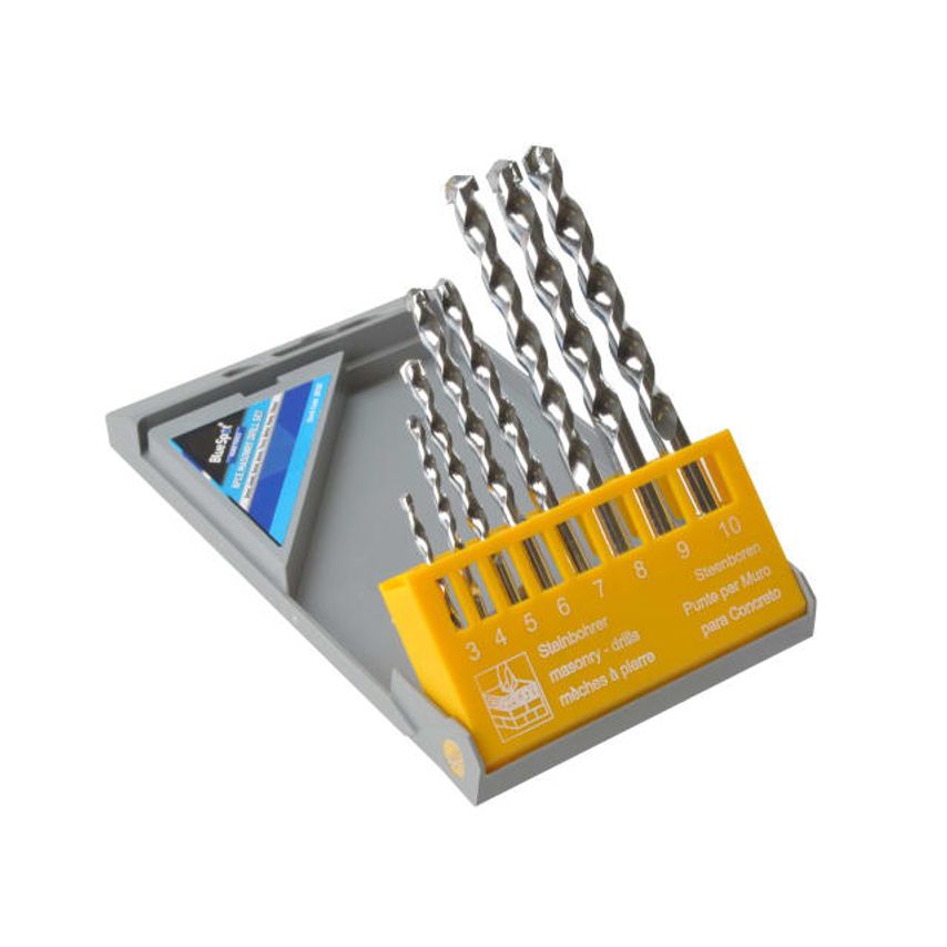 Masonry Drill Set, 8 Piece 3-10mm B/S20123