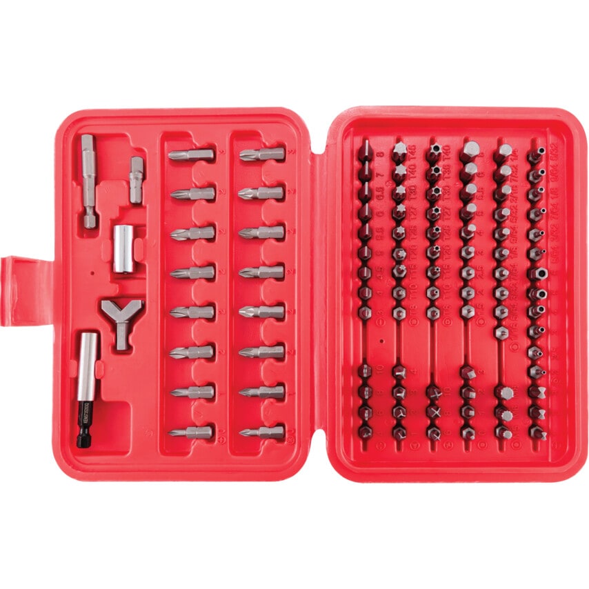 Master Screwdriver Bit Set 1/4"x25mm (100-PC)