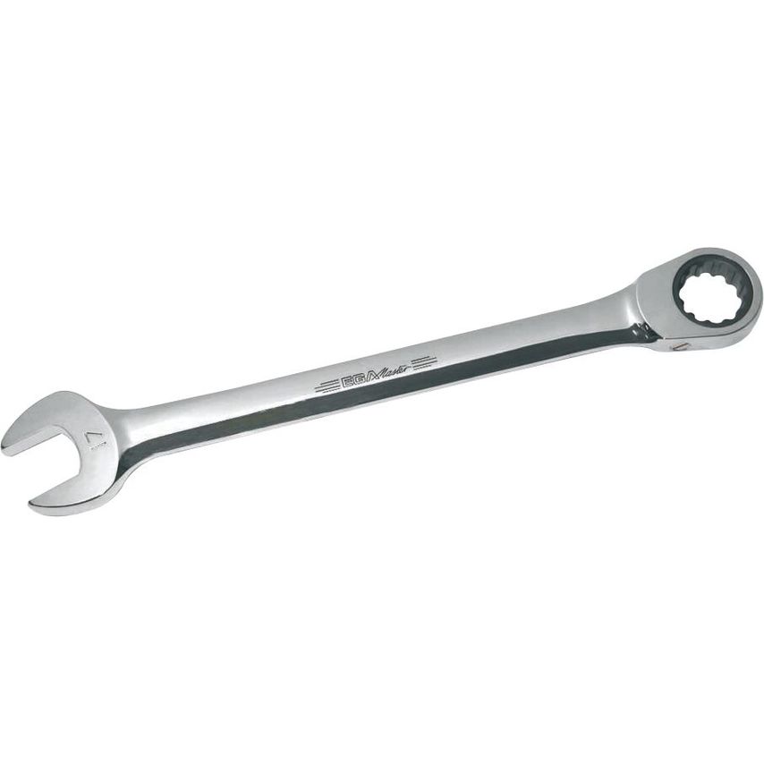 Mastergear Combination Ratchet Wrench 24mm Mirror Polished Chrome Plating