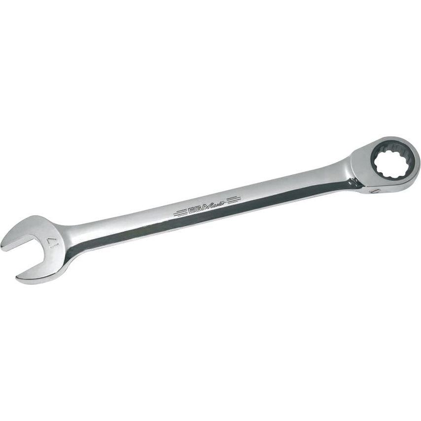 Mastergear Combination Ratchet Wrench 7/8" Mirror Polished Chrome Plating
