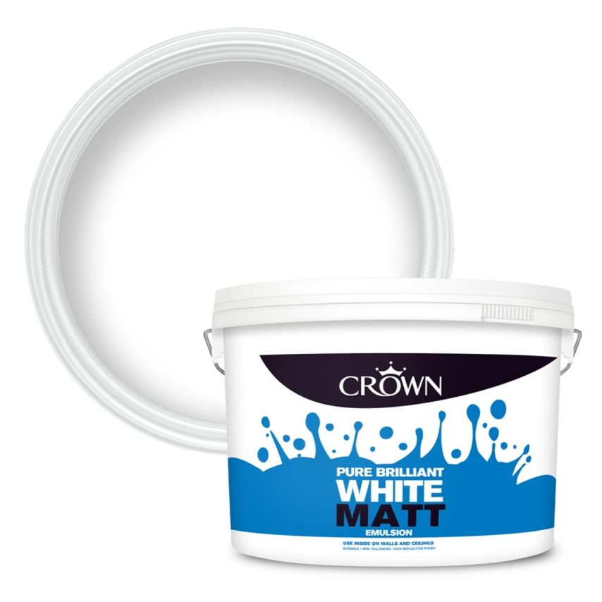 Matt Emulsion 10L Pure Brilliant White