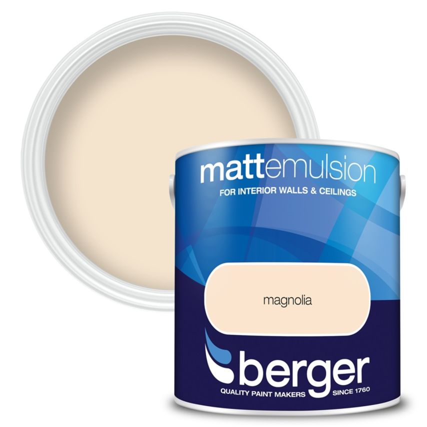 Matt Emulsion 2.5L Magnolia - 600823