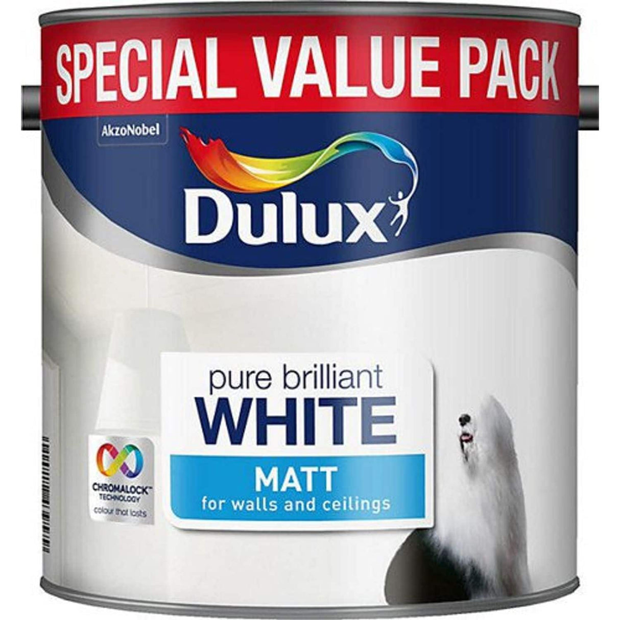 Matt Emulsion Paint 3L White