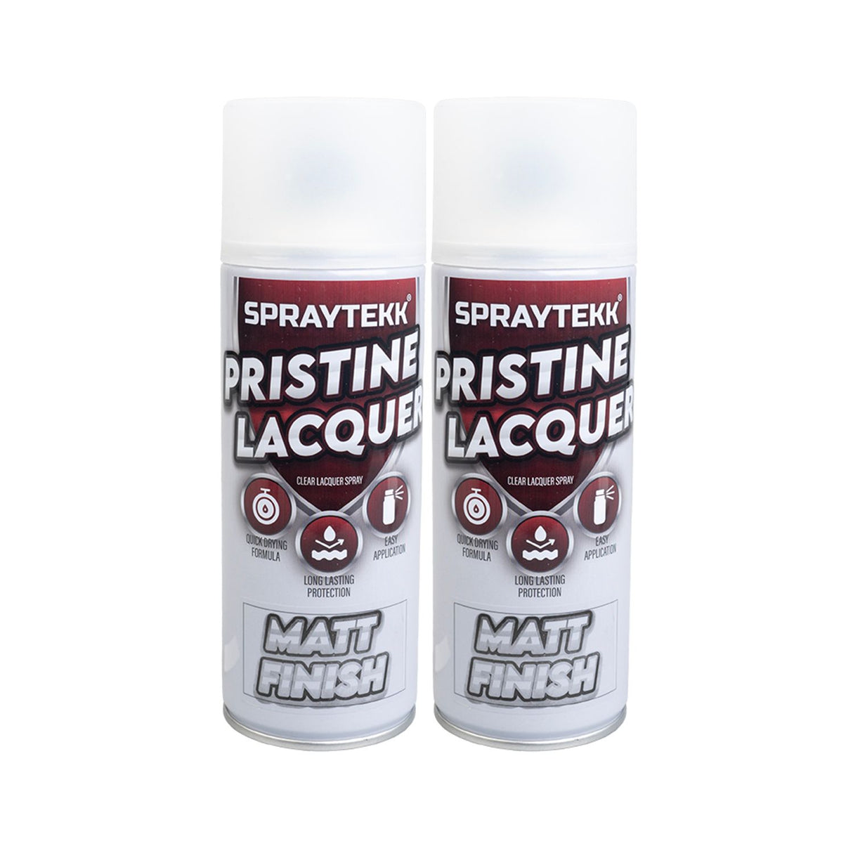Matt Lacquer - 400ml (Double Pack)