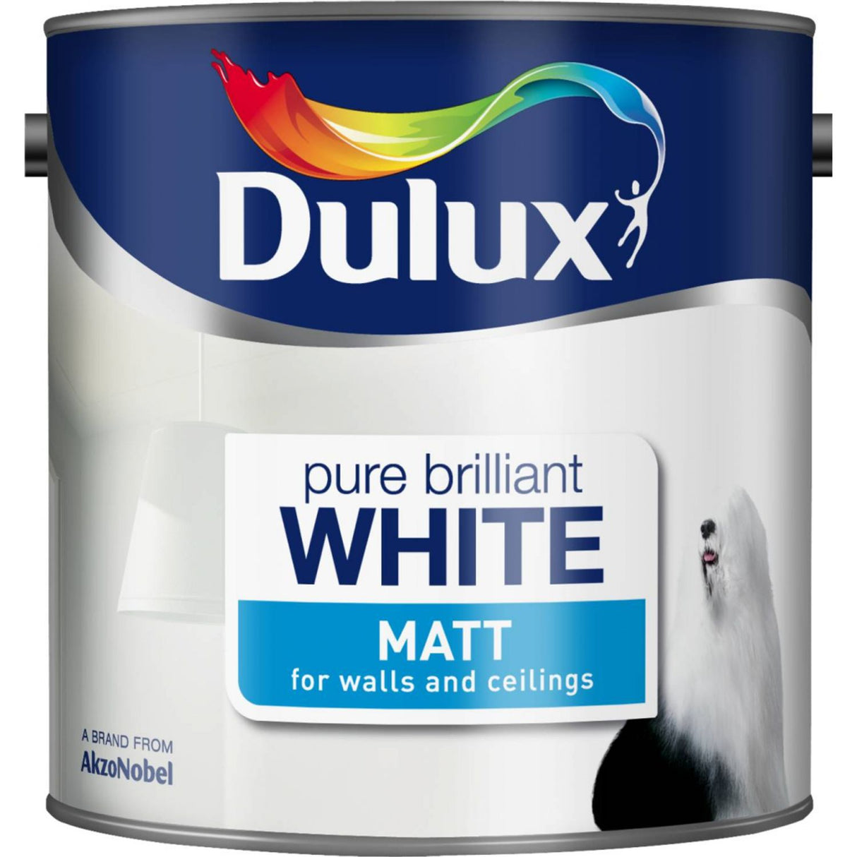 Matt Paint 2.5 Litre Pure Brilliant White