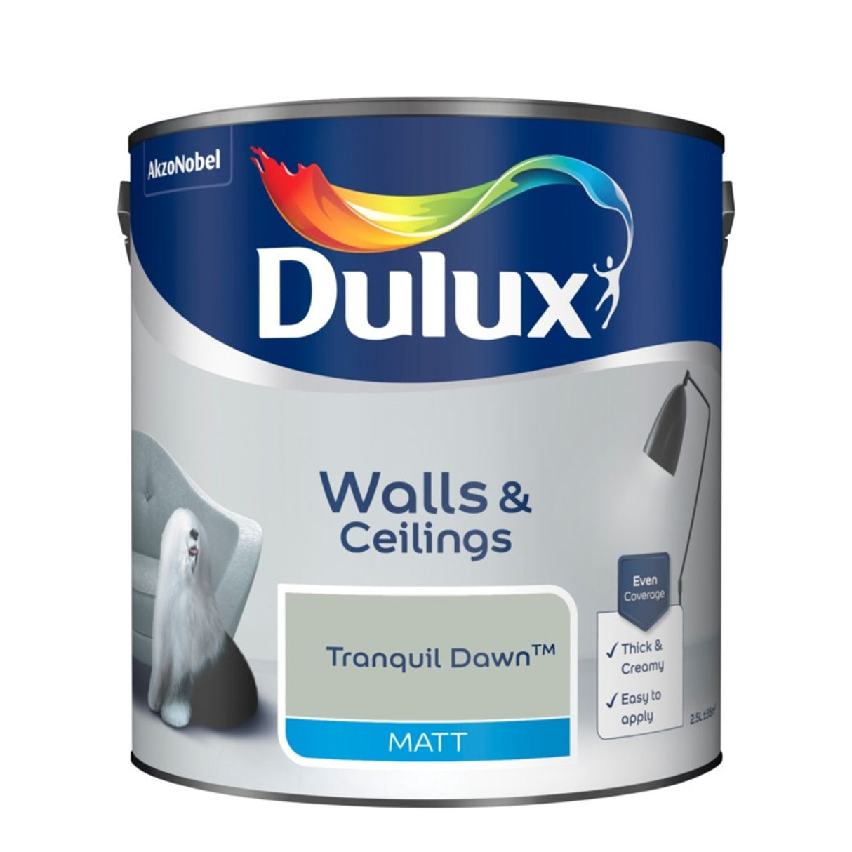 Matt Paint 2.5 Litre Tranquil Dawn