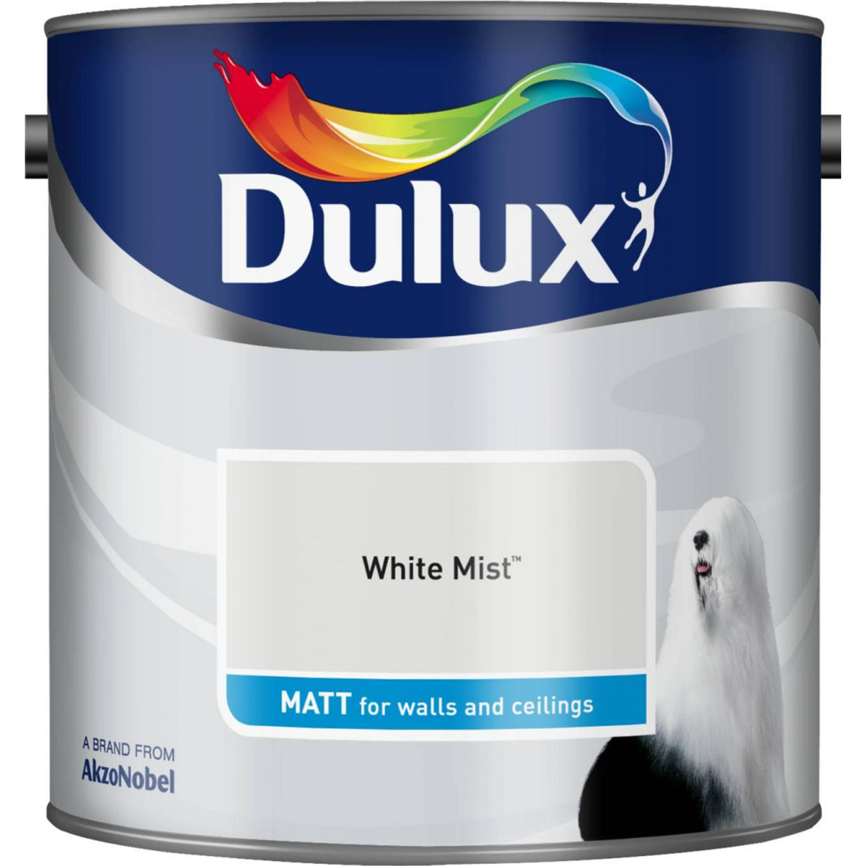 Matt Paint 2.5 Litre White Mist
