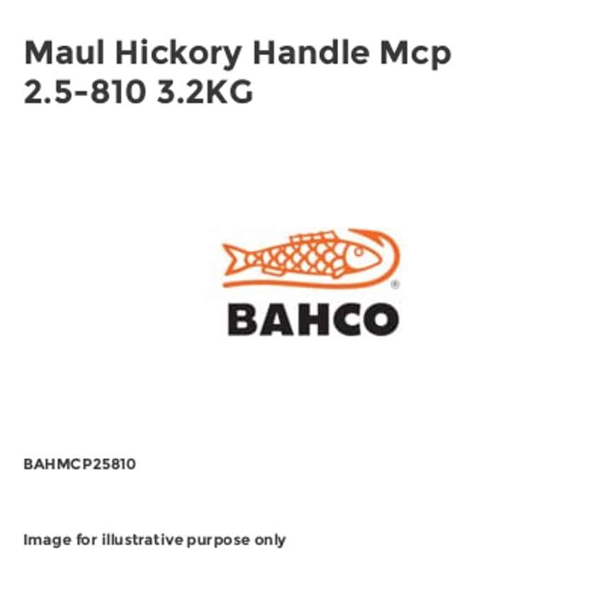 Maul Hickory Handle Mcp 2.5-810 3.2KG BAHMCP25810