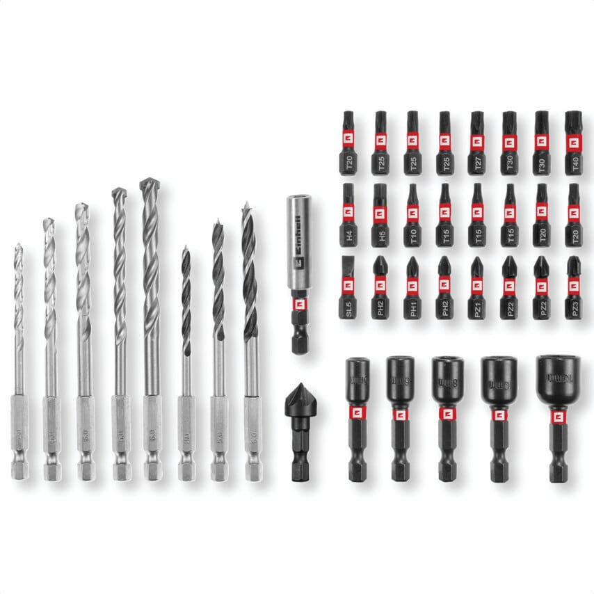 M-case Impact Bit & QR Assorted Drill Set 39pc
