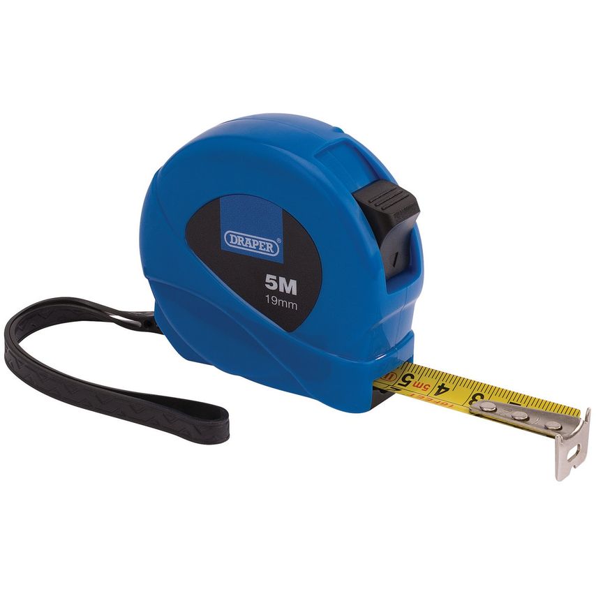 Measuring Tape - 5m/16ft x 19mm Blue
