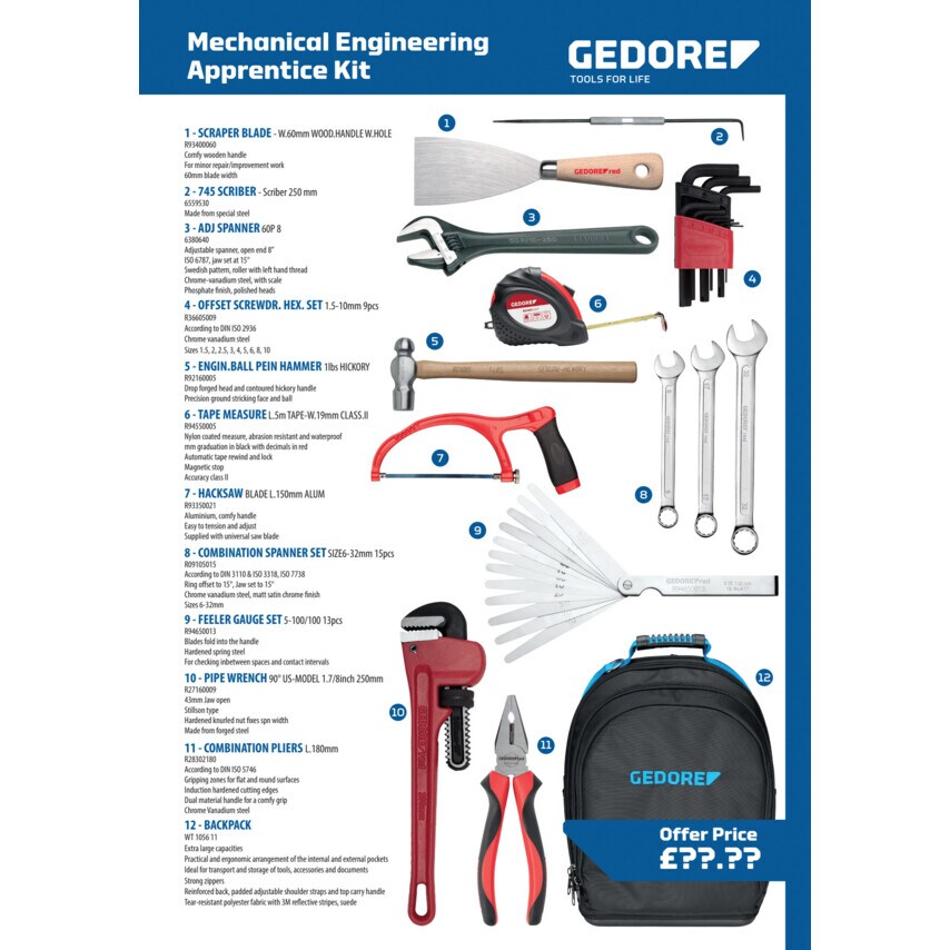 Mechanical Engineer Apprentice Kit