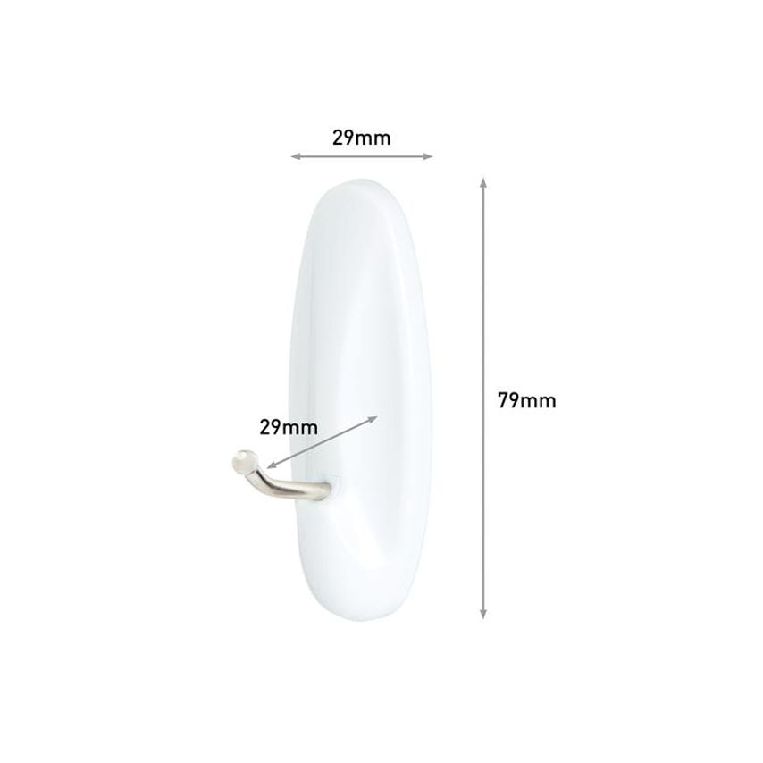 Medium Wire Hooks (Pack 2) COM17068