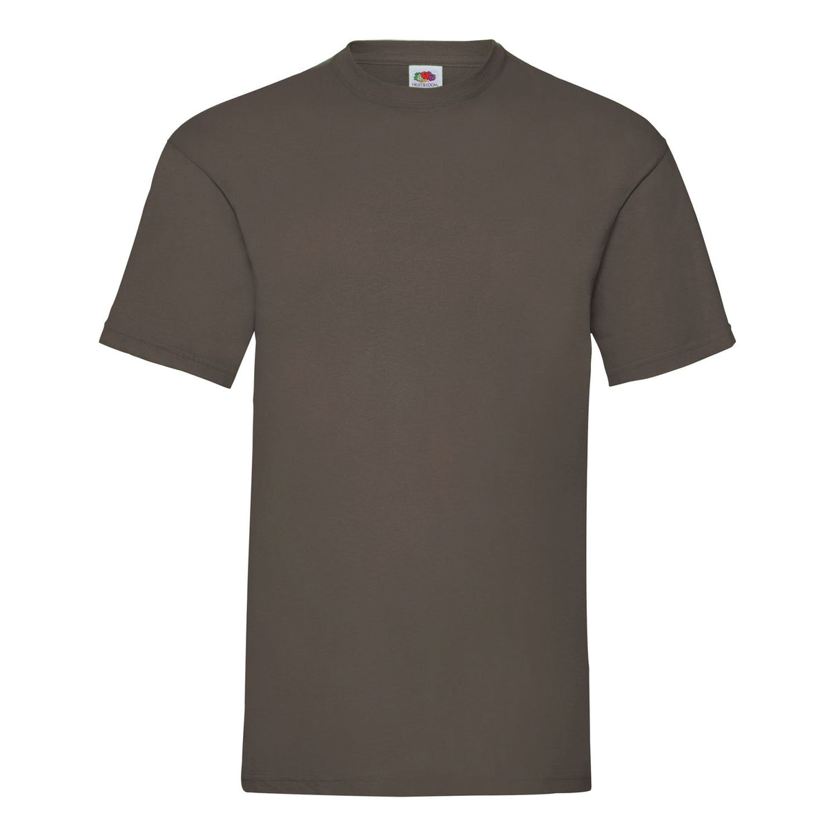Mens Valueweight T L Chocolate