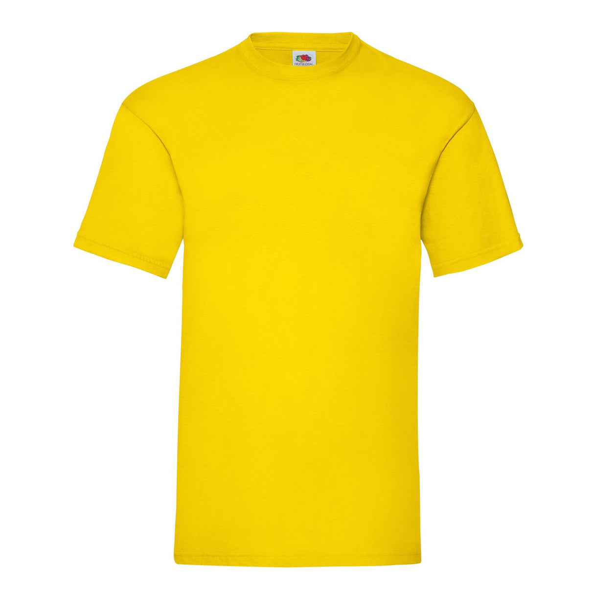 Mens Valueweight T S Yellow