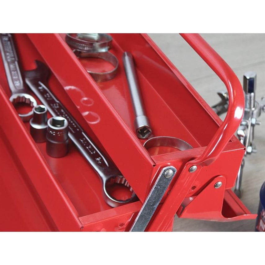 Metal Cantilever Toolbox - 5 Tray 40cm (16in) FAITBC517