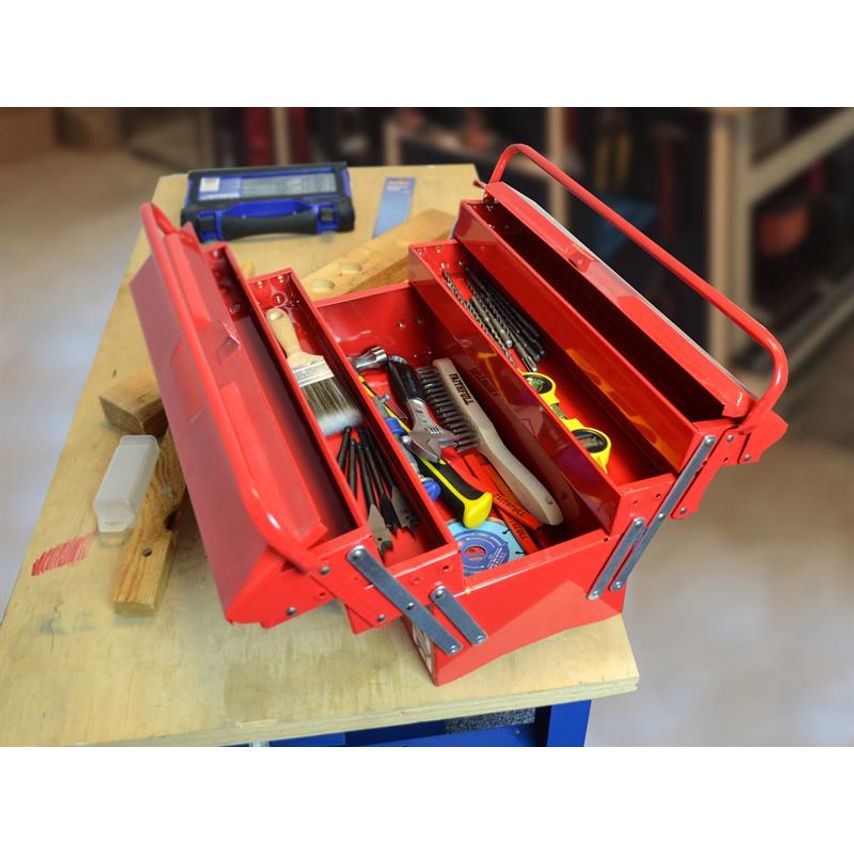 Metal Cantilever Toolbox - 5 Tray 49cm (19in) FAITBC519