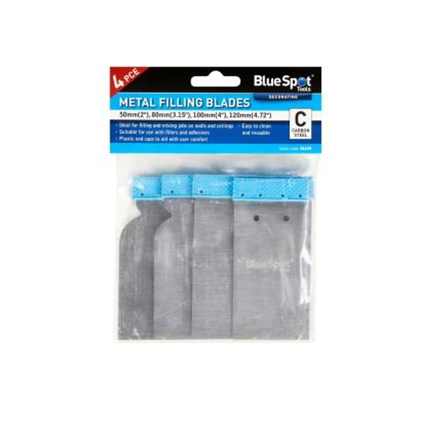 Metal Filling Blades 50-120mm - Pack of 4