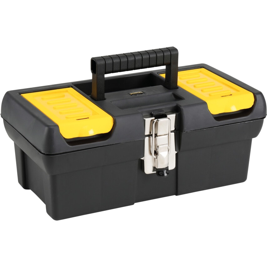 Metal Latch Toolbox, 12.5in