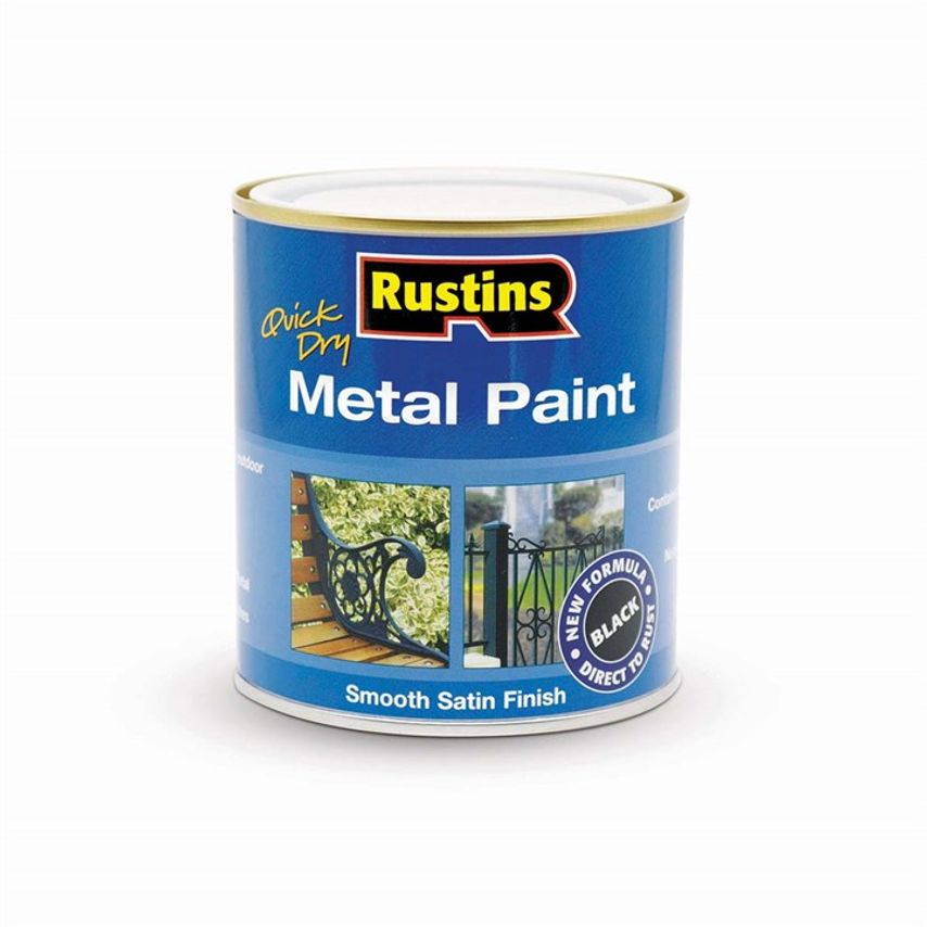 Metal Paint Black 500ml (MPBK500)