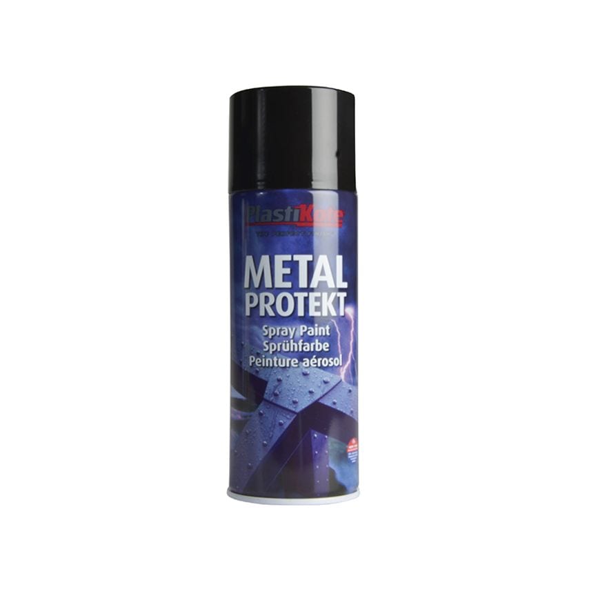 Metal Protekt Spray Gloss Black 400ml PKT1282