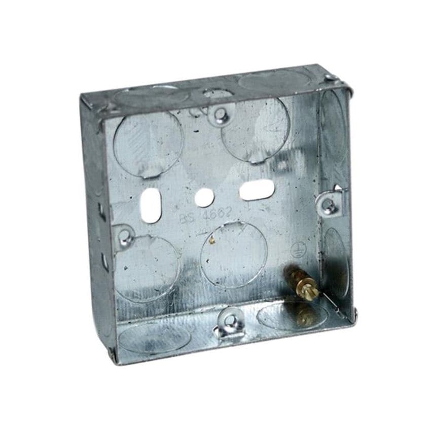 Metal Socket Box 35mm (Pack 10) AXIMB135