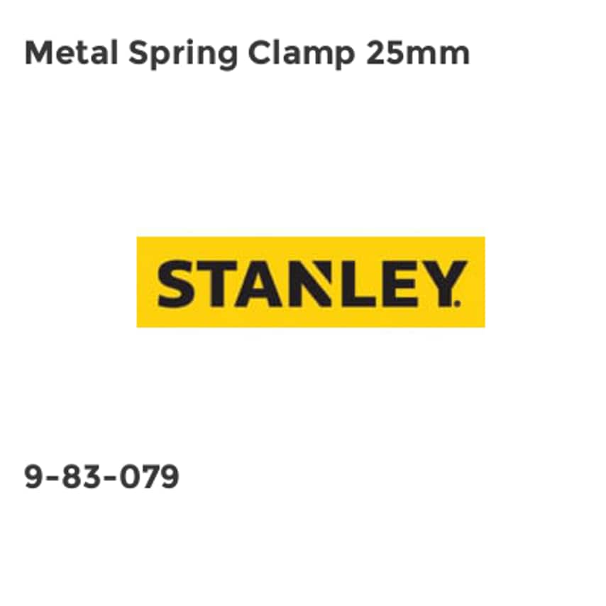 Metal Spring Clamp 25mm