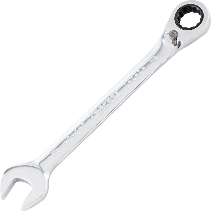 Metric Combination Ratchet Spanner, Fixed Head, 17mm