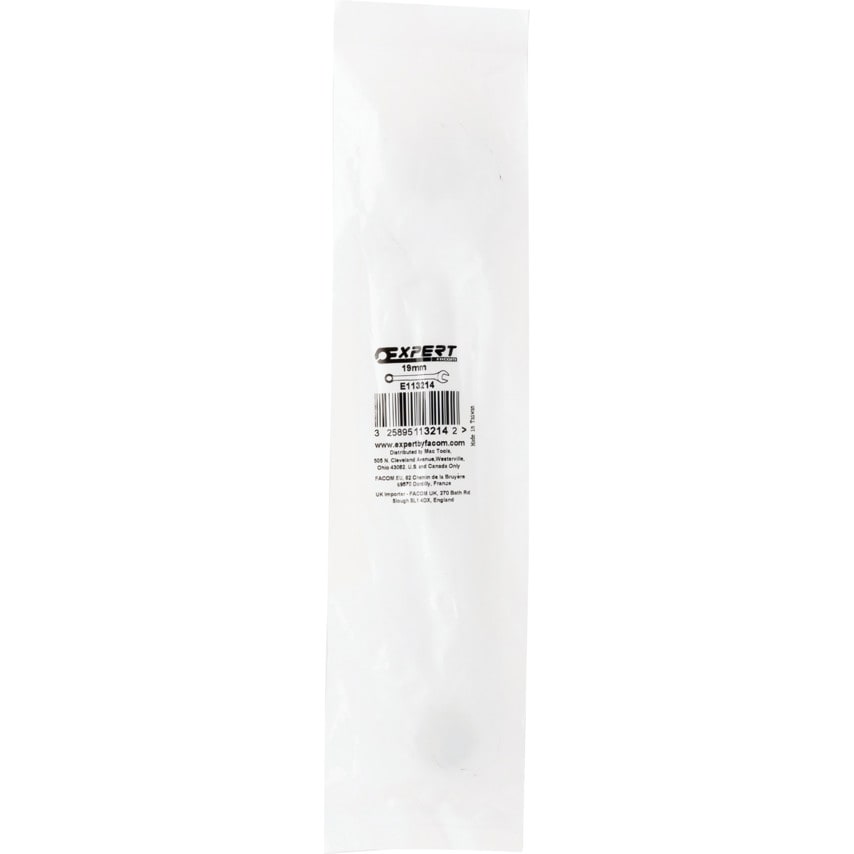 Metric Combination Spanner, Chrome Vanadium Steel, 19mm