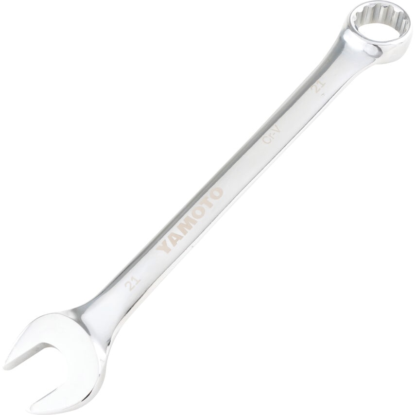 Metric Combination Spanner, Chrome Vanadium Steel, 21mm