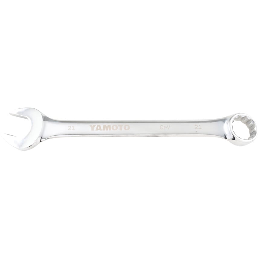 Metric Combination Spanner, Chrome Vanadium Steel, 21mm