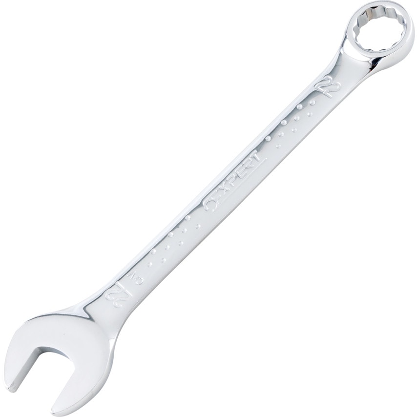 Metric Combination Spanner, Chrome Vanadium Steel, 22mm