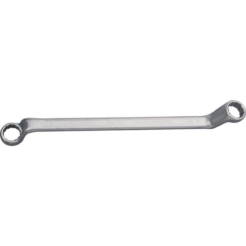 Metric Double End Ring Spanner, Chrome Vanadium Steel, 41mm x 46mm