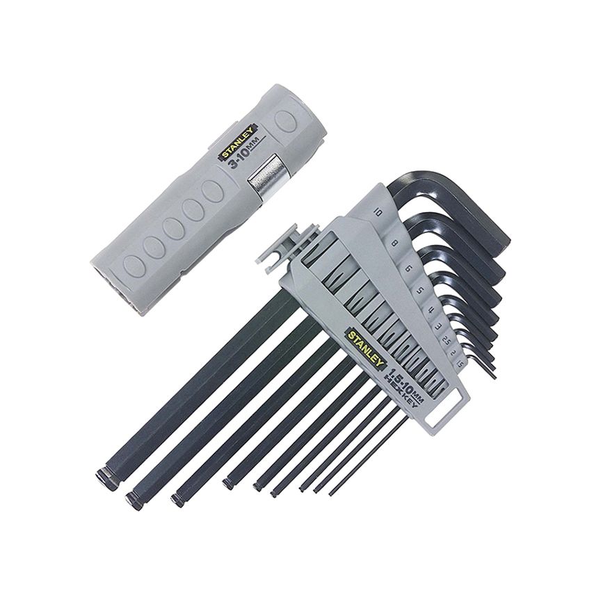 Metric Hexagon Grip Key Set, 9 Piece STA089904