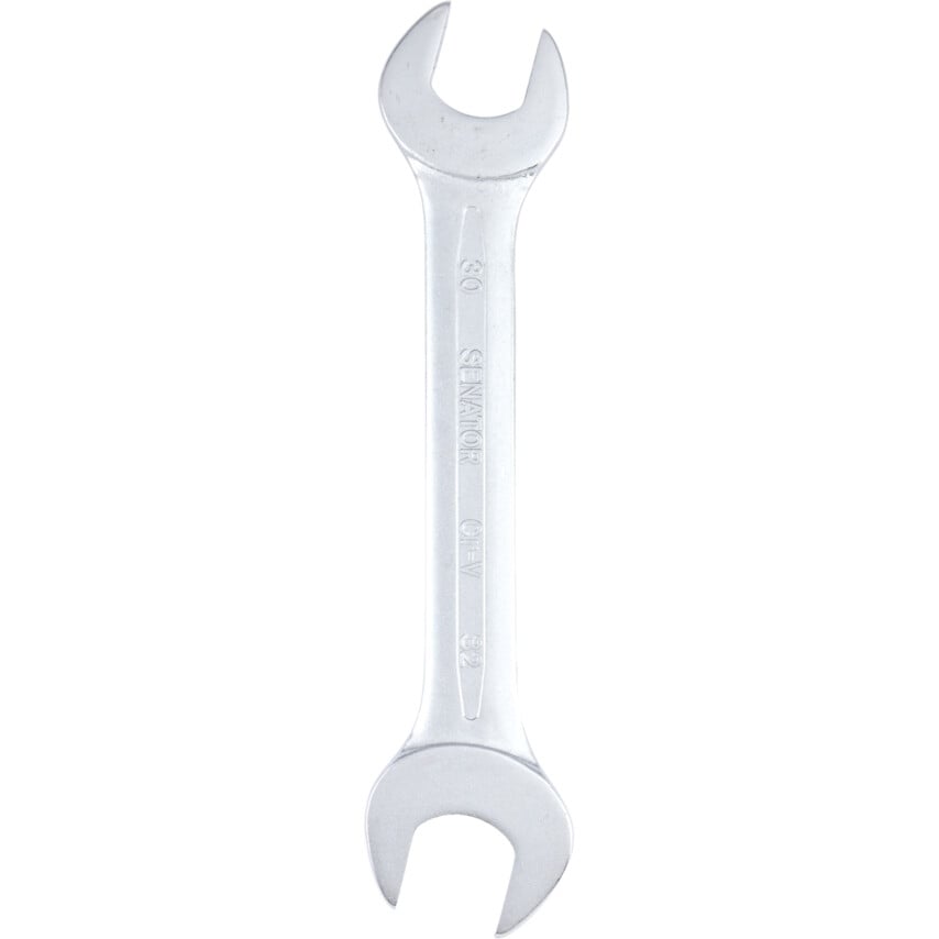 Metric Open Ended Spanner, Double End, Chrome Vanadium Steel, 21mm x 23mm