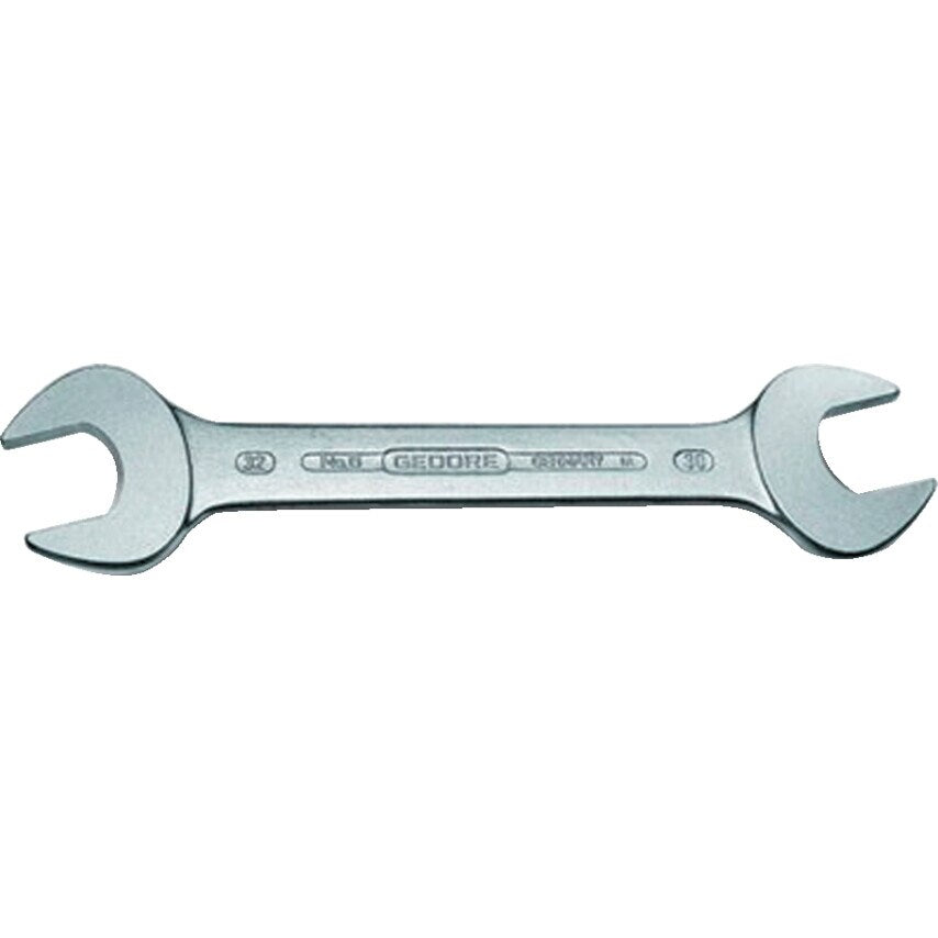 Metric Open Ended Spanner, Double End, Chrome Vanadium Steel, 38mm X 42mm