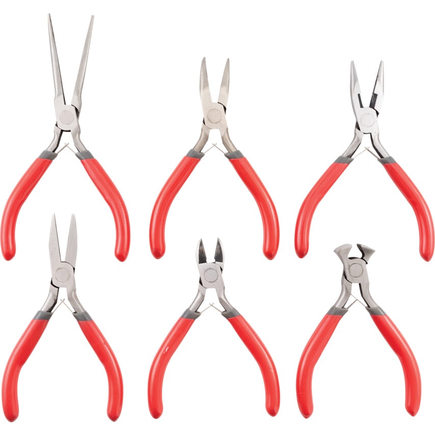 Micro Nippers/Pliers Set (6PC)