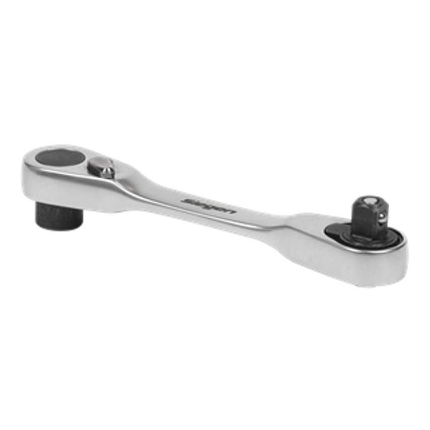 Micro Ratchet Bit Driver/Wrench 1/4"Hex x 1/4"Sq Drive - S01251