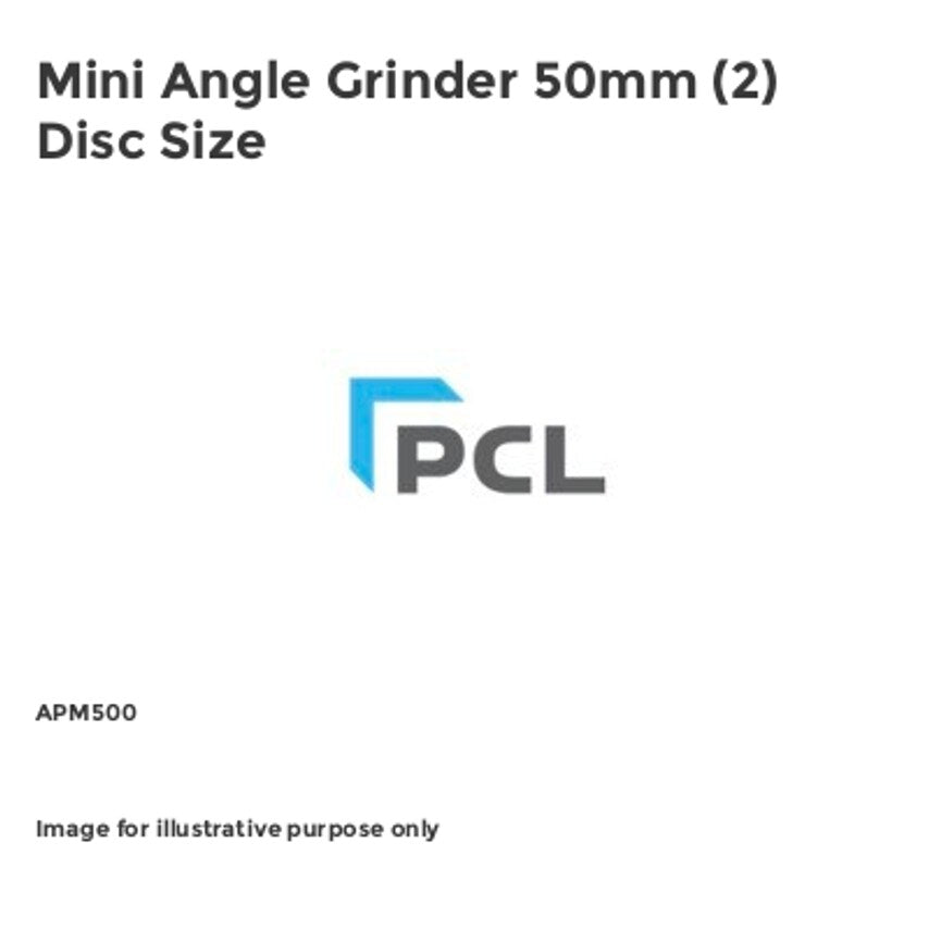 Mini Angle Grinder 50mm (2) Disc Size APM500