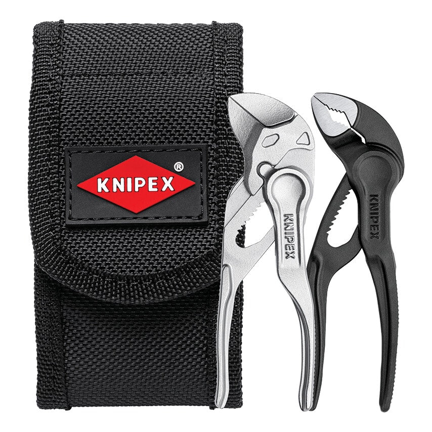 Mini Pliers Set XS In Belt Pouch, 2 Parts