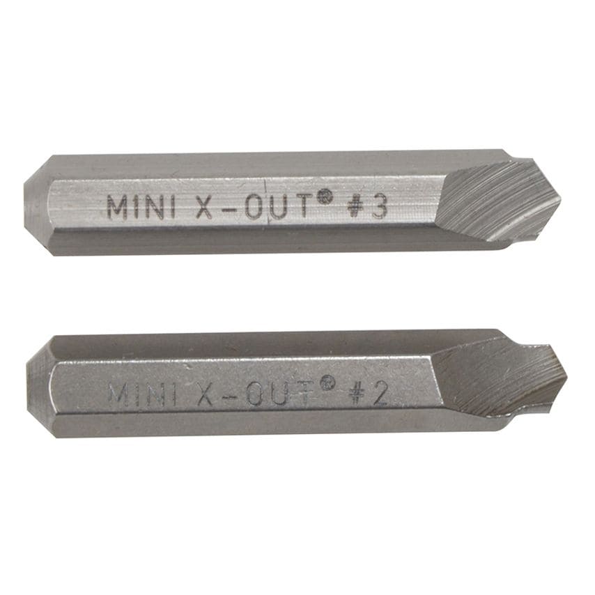 Mini X-Out Screw Extractors Wood Screw Sizes No.6-10 BOAMINIX