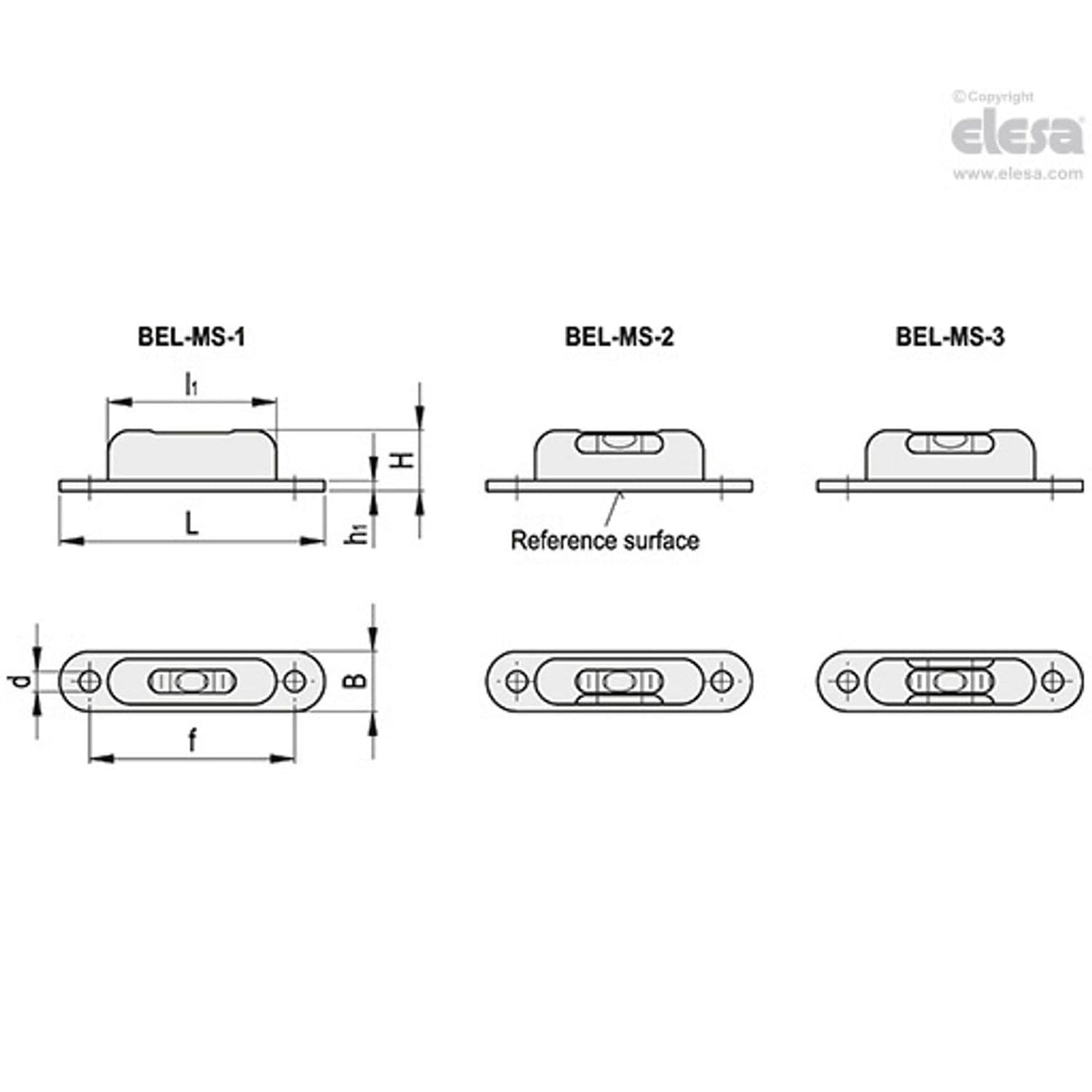 Monodirectional Level-BEL-MS-57-G-6-3-C9 Black