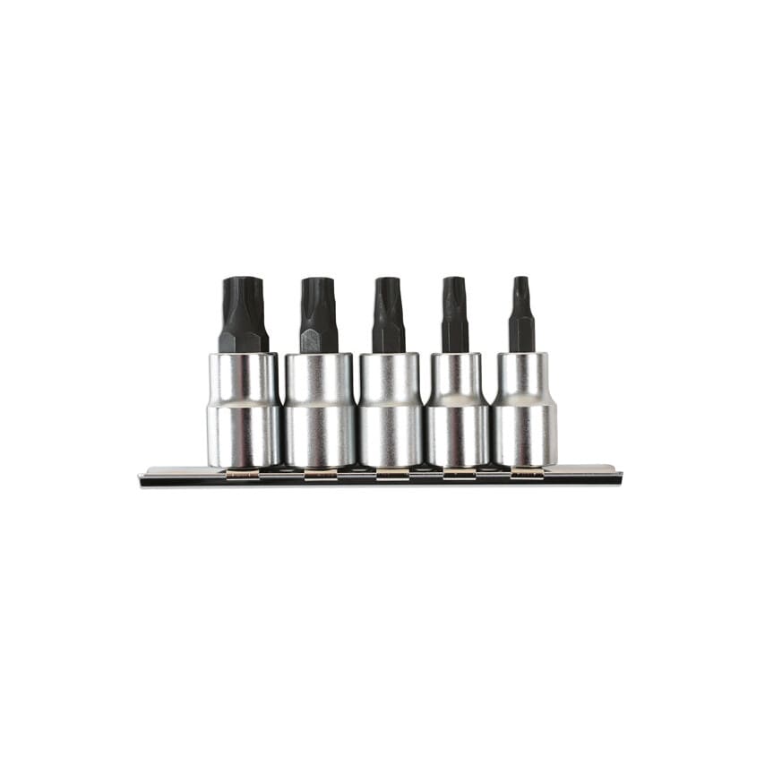 Mortorq Socket Bit Set 3/8"D 5 Piece