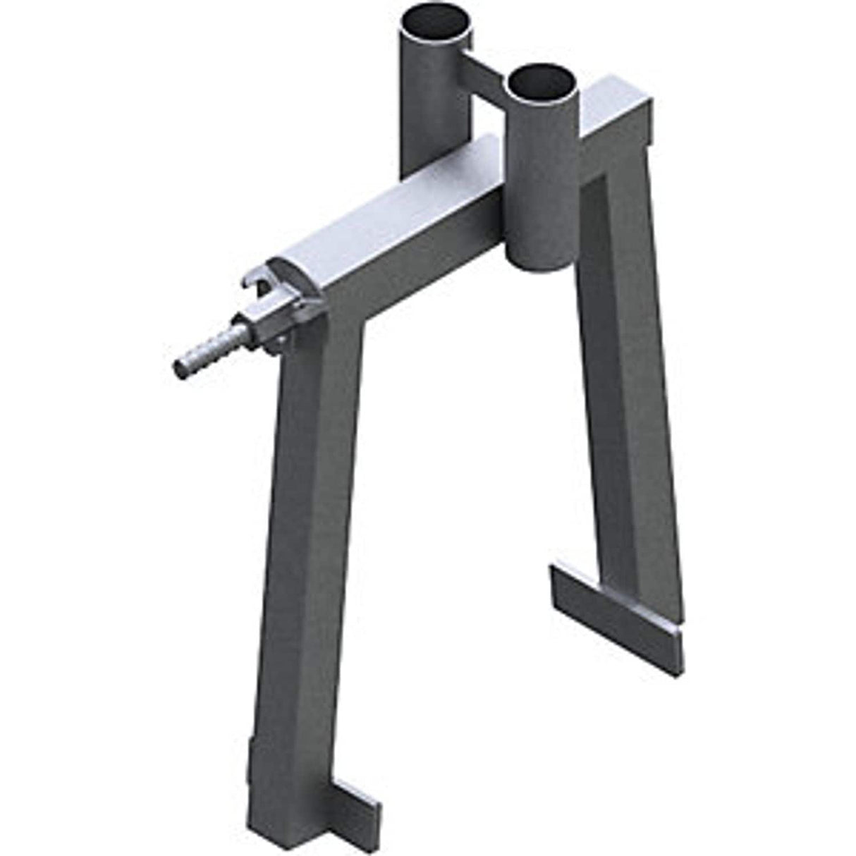 Mounting Clamp for Concrete Walls LxWxH 430 x 550 x 98mm Grey
