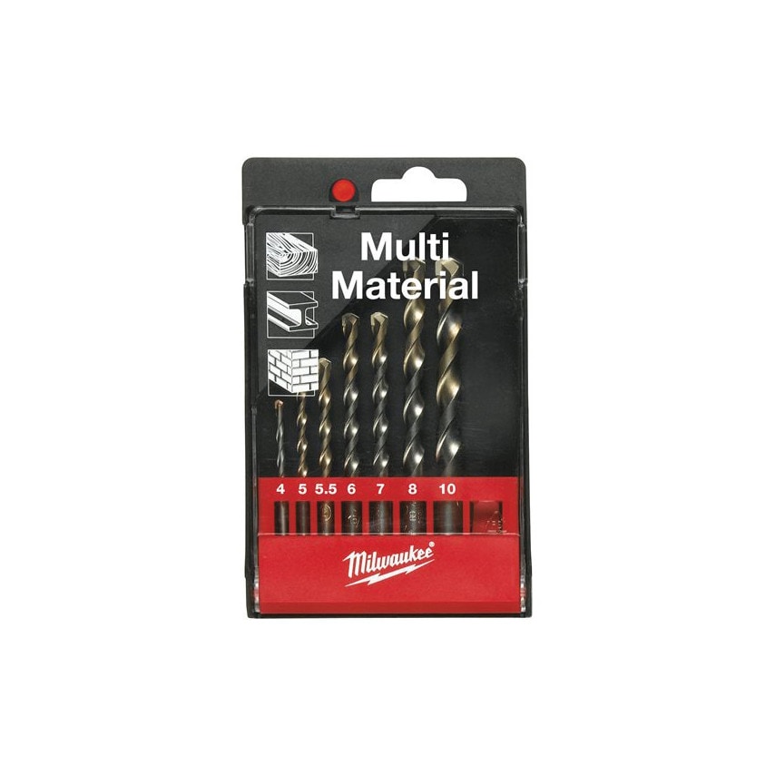 Multi-Material Drill Set 4-10mm (7PC)