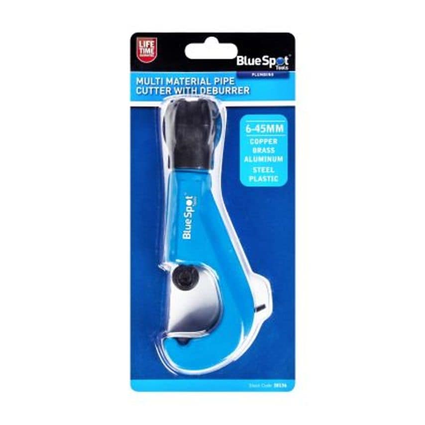 Multi-Material Pipe Cutter with Deburring Reamer (6-45MM)