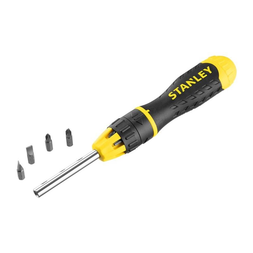 Multibit Ratchet Screwdriver & 10 Bits STA068010