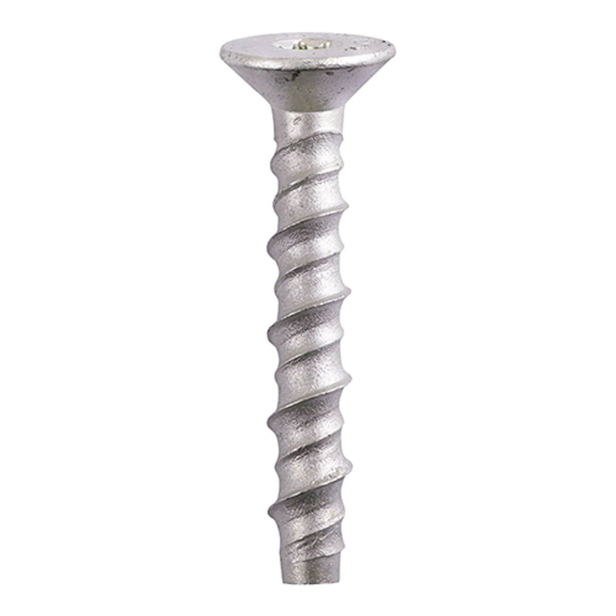 Multifix Masonry Bolts Countersunk Exterior Silver - MF1075C - Pack of 50