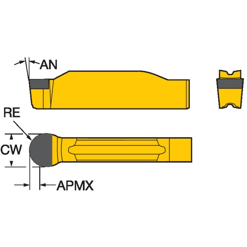 N123L1-0800-RE Insert Grade 7015
